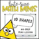 2D Shapes | Geometry | Math Mini-Lesson | Google Slides & 