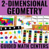 2D Shapes Guided Math Centers | 2-Dimensional Shapes Geometry