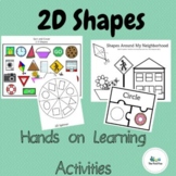 2D Shapes Hands-on Games Learning Activities and Printables