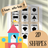 2D Shapes | I have...Who has...?