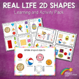 Real Life 2D Shapes Learning Pack