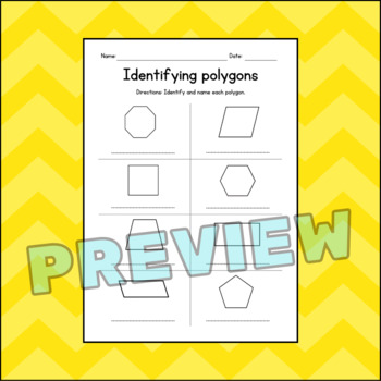 2D Shapes & Lines and Angles & Area and Perimeter - Geometry Worksheets ...