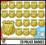 2D Shapes: Police Badges