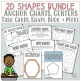 2D Shapes Polygon Bundle | Anchor Charts, Worksheets, Task