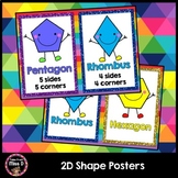 2D Shape Posters