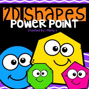 Preview of 2D Shapes Power Point