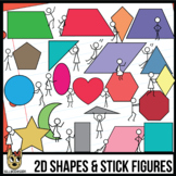 2D Shapes & Stick Figures