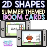 Summer Theme 2D Shapes: Digital Resource - Task Cards - 24