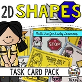 2D Shapes Task Cards