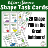 2D Shapes Task Cards & Activities for Outdoor Learning