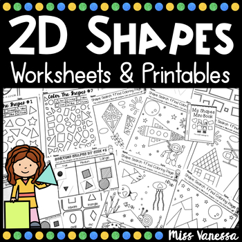 Preview of 2D Shapes Worksheets