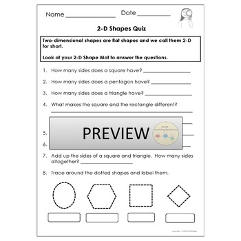 shapes 2d shapes worksheets activities shape pictures yr ks1 tpt