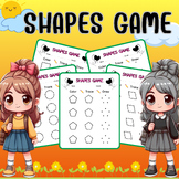 2D Shapes Worksheets Math Games, PreK & Kindergarten.