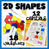 2D Shapes Worksheets and Geometry Centers