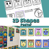 2D Shapes and the Circle Posters