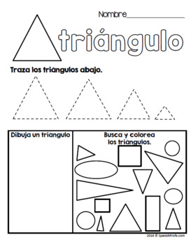 2D Shapes in Spanish / Figuras o Formas 2D (BUNDLE)