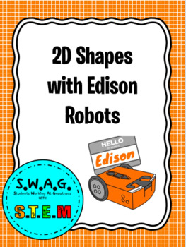 Preview of 2D Shapes with Edison Robot