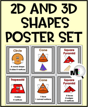 Preview of 2D and 3D Shape Posters
