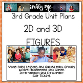 3rd Grade Lesson Plans 2D and 3D Figures  3.6A 3.6B 3.6E