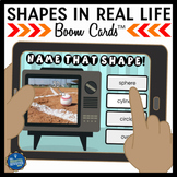 2D and 3D Geometric Shapes Math Boom Cards