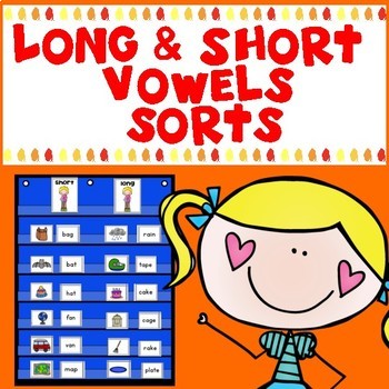 Preview of Long and Short Vowel Sorts