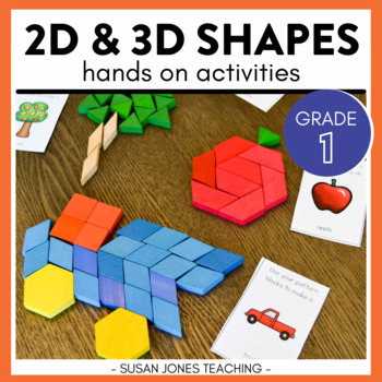 2D and 3D Shape Activities! by Susan Jones | TPT