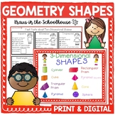2D and 3D Shape Activities | Easel Activity Distance Learning
