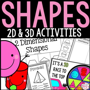 Preview of 2D and 3D Shape Games & Activities