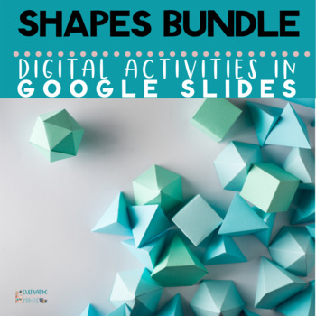 Preview of 2D and 3D Shape Bundle | Digital | Math | Google Slides