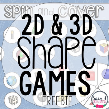 Preview of 2D and 3D Shape Games