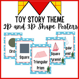 2D and 3D Shape Posters | Toy Story Theme