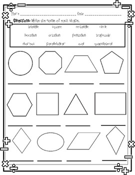 2d and 3d shape review by lissys world of learning tpt