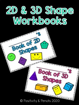 Preview of 2D and 3D Shape Workbooks