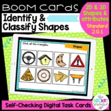 2D and 3D Shapes BOOM™ Cards 2.G.1