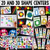 2D and 3D Shapes - Centers and Activities