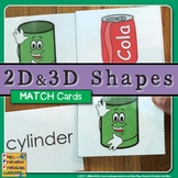 2D and 3D Shapes Flashcards