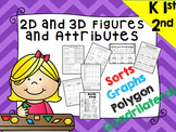 2D and 3D Shapes, Identify and Sort by Attribute, Polygons