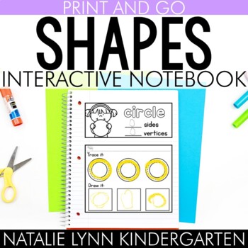 Preview of 2D and 3D Shapes Interactive Notebook