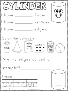 2d and 3d shapes mega bundle worksheets posters and activities