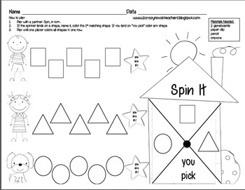 2D and 3D Shapes Unit by 2 Crazy Texas Teachers | TpT