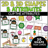 2D and 3D Shapes and Attributes - Classify Shapes, Vertice
