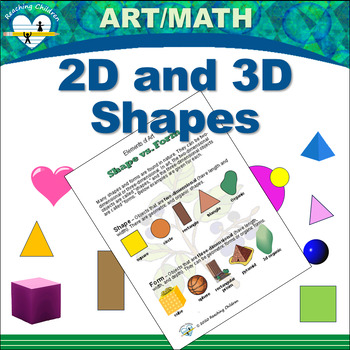 2d And 3d Shapes By Reaching Children Tpt