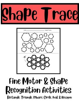 Preview of 2D shape tracing activity