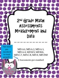 2.MD Assessments - 2nd Grade MD Math Assessments - 2 tests