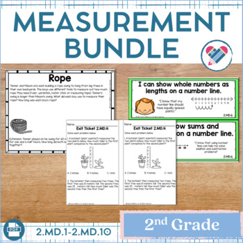 Preview of Measurement Bundle 2nd Grade