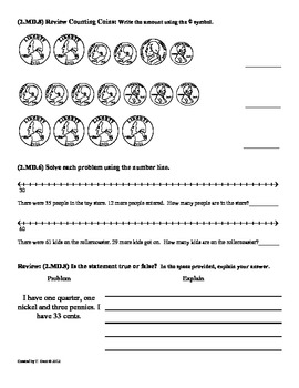 (2.NBT.1a & 2.NBT.1b)Place Value - 2nd Grade Math Worksheets- 2nd 9 Weeks