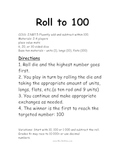 2.NBT.5 Roll to 100 Math Station Center Game