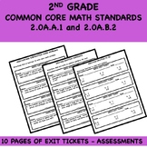 2nd Grade Addition and Subtraction Practice plus Word Problems