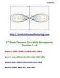 2ND GRADE Common Core Math Assessments: Qrtrs. 1--4 [ANSWE