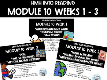 Preview of 2ND GRADE HMH INTO READING MODULE 10 WEEKS 1 - 3 BUNDLE